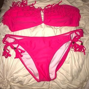 Pink Malibu Bikini set